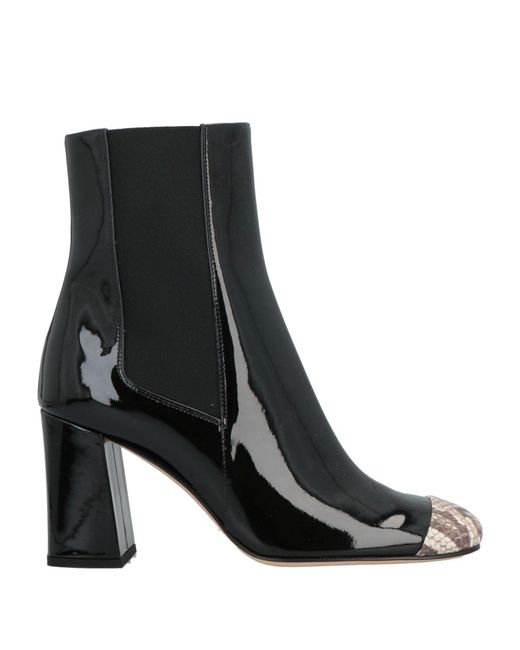 Sergio Rossi Black Ankle Boots