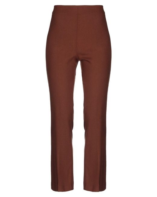 Manila Grace Brown Trouser