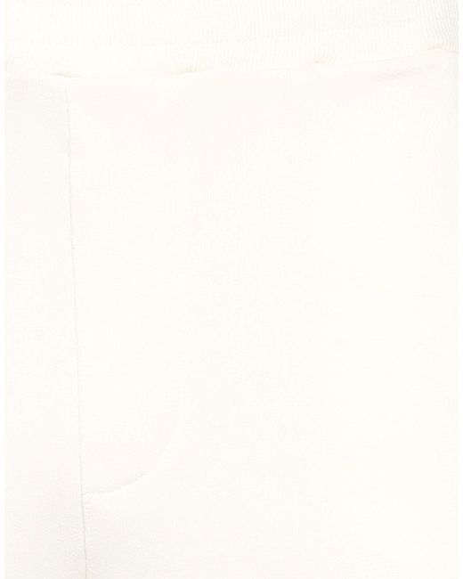 MSGM White Trouser for men