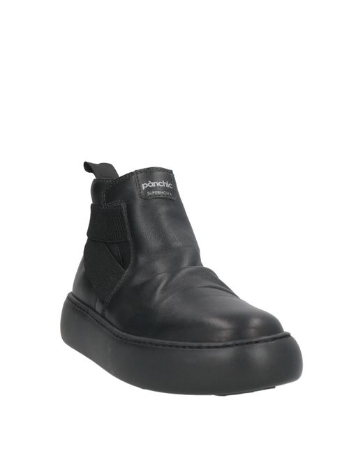 Pànchic Black Sneakers Leather