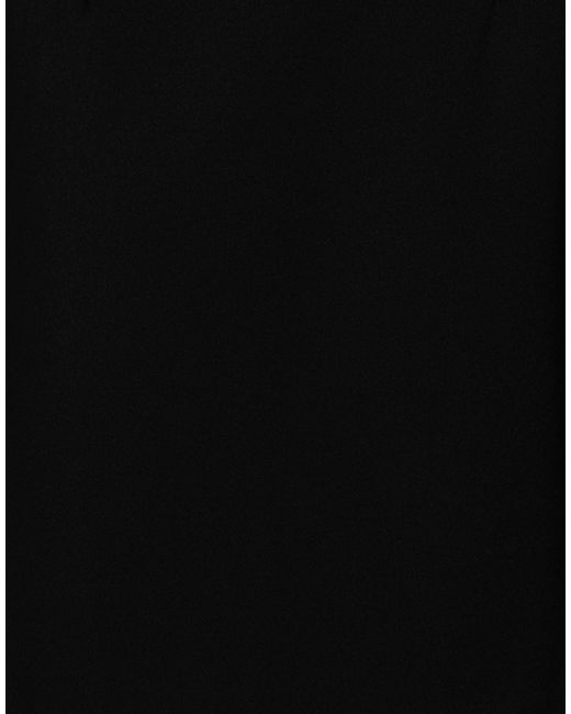 Sandro Black Mini Dress Polyester, Elastane