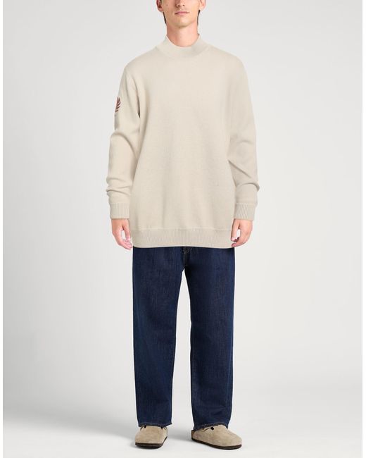 Fred Perry White Turtleneck for men