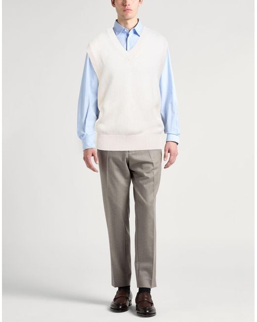 Pullover Roberto Collina de hombre de color White