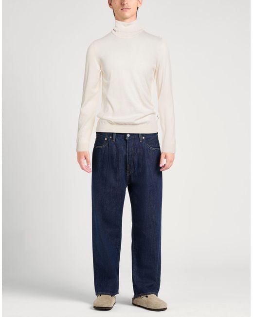 Boss White Turtleneck for men