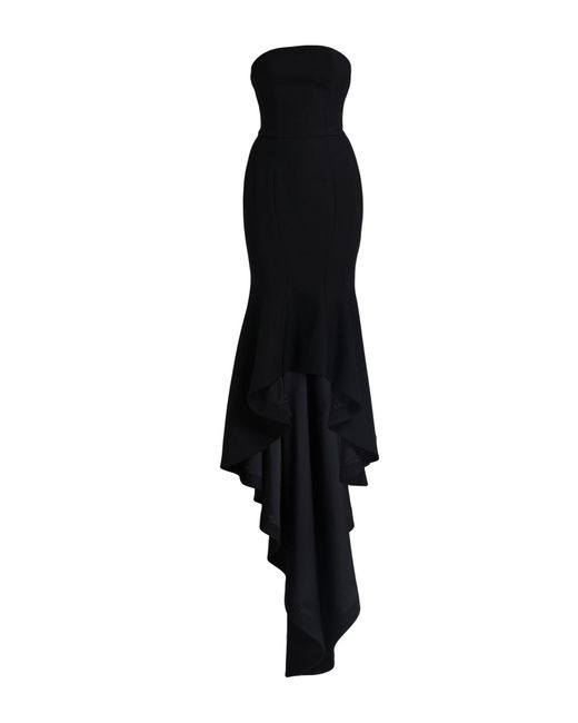 Alexandre Vauthier Black Maxi Dress