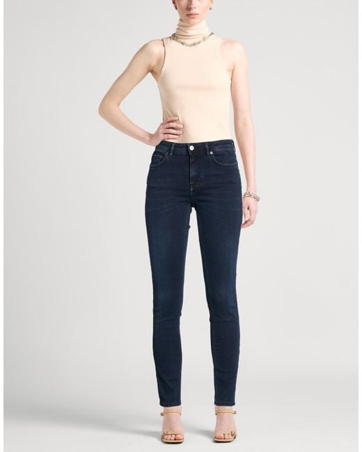Acne Blue Jeans Cotton, Polyester, Elastane