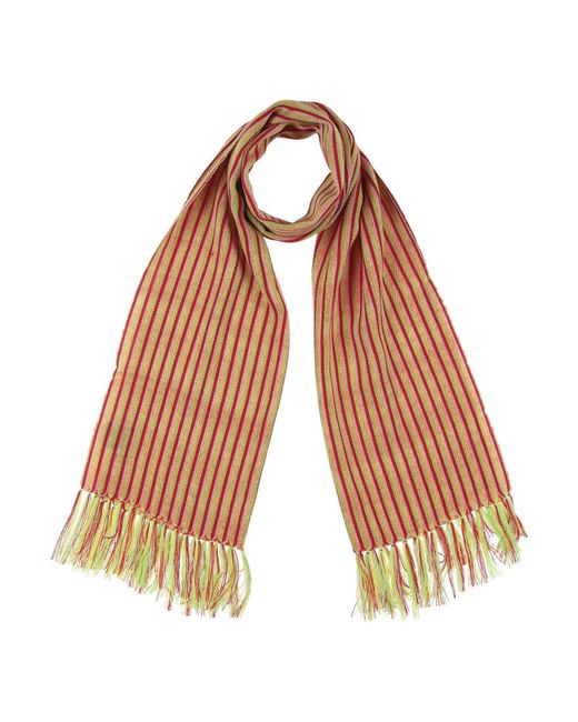 Chamula Brown Lime Scarf Acrylic