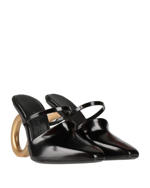 Ferragamo Black Mules & Clogs