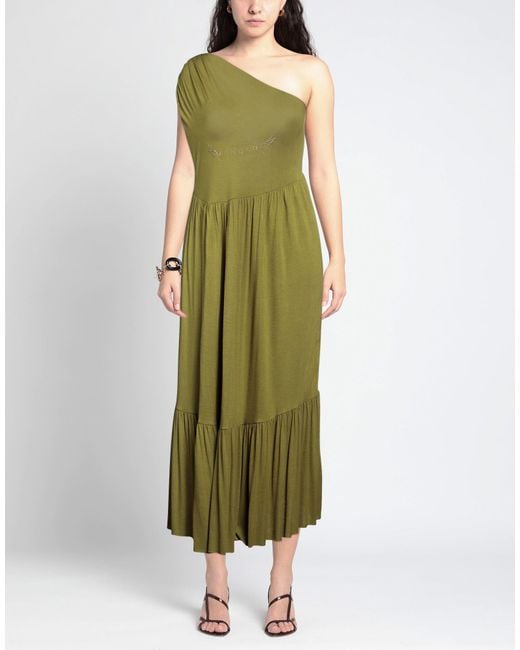 Mangano Green Maxi Dress