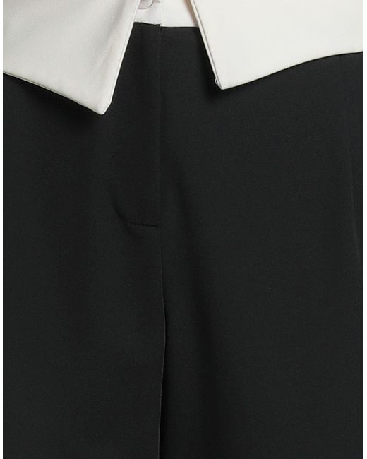 Souvenir Clubbing Black Pants Polyester, Viscose, Elastane