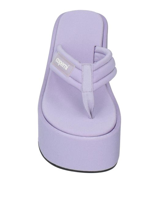 Coperni Purple Thong Sandal