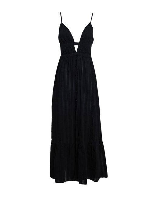 TOPSHOP Black Maxi Dress