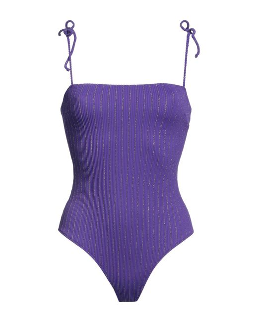 WIKINI Purple One-piece Swimsuit