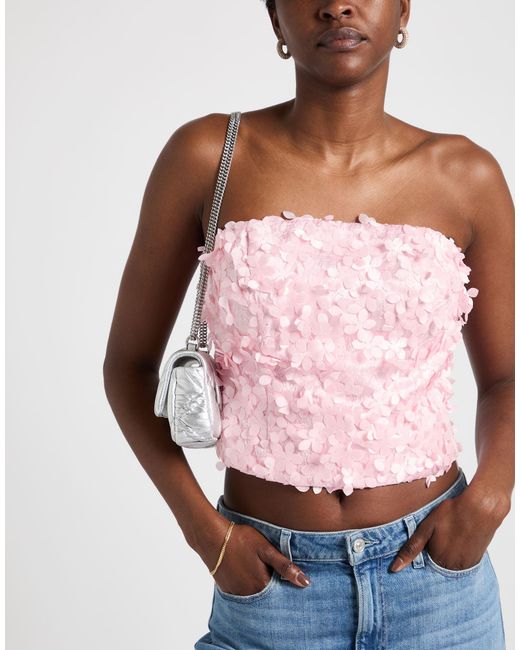 Camilla Pink Top Polyester, Elastane