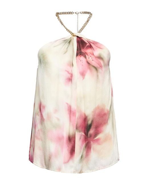 MARCIANO BY GUESS Pink Ivory Top Viscose