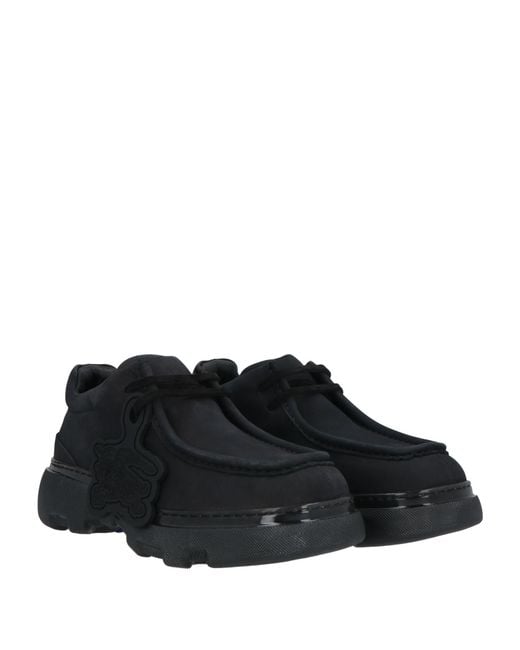 Stringate di Burberry in Black da Uomo
