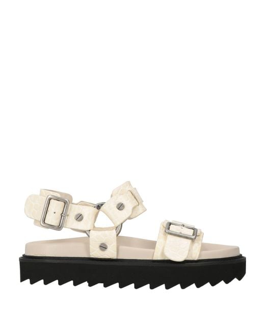 Acne White Sandale