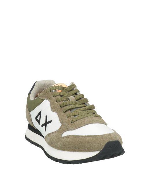Sun 68 Green Trainers for men
