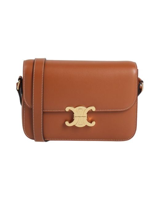 Céline Brown Cross-Body Bags