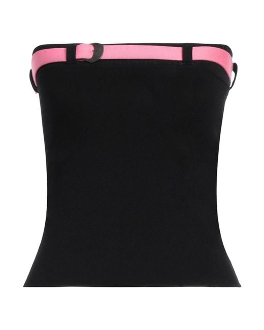 Ssheena Black Top Viscose, Polyester
