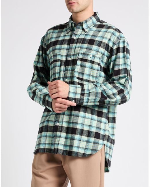 Facetasm Green Shirt for men