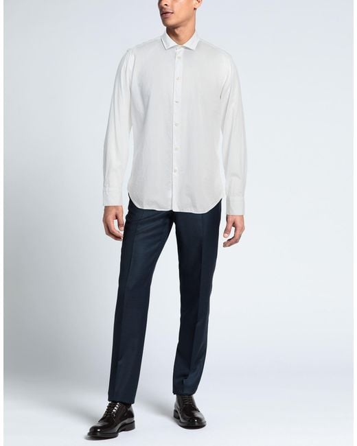 Tintoria Mattei 954 White Shirt for men