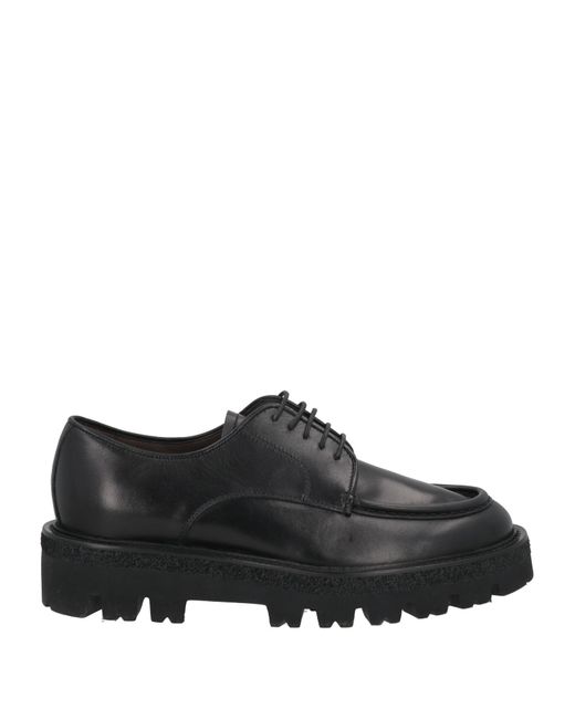 Neil Barrett Black Lace-Up Shoes Leather for men