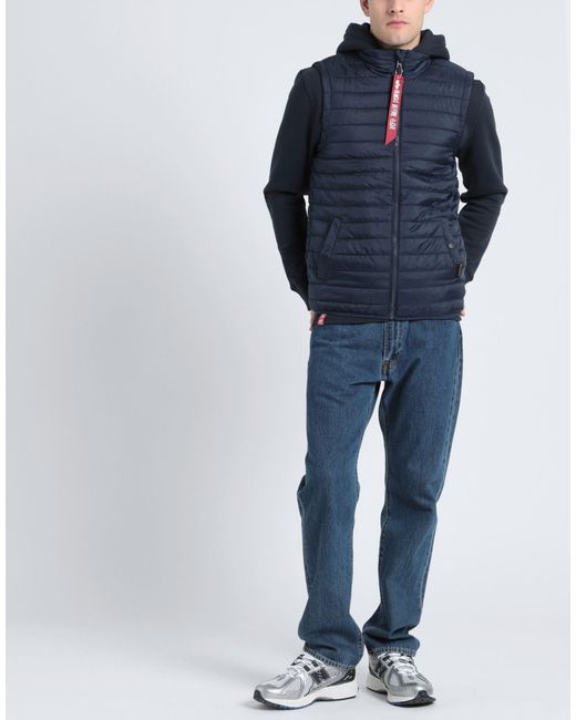 Alpha Industries Blue Jacket for men
