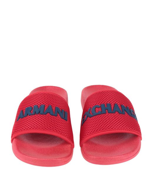 Armani Exchange Pink Sandals for men