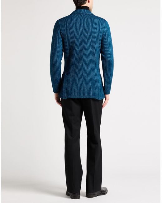 Americana Lardini de hombre de color Blue