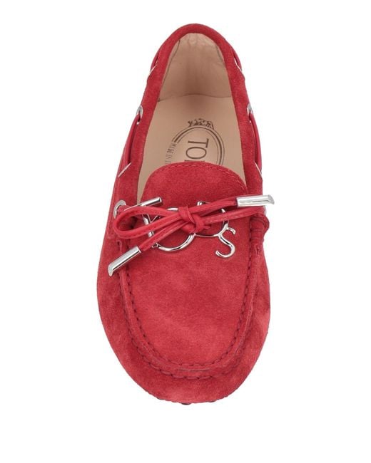 Tod's Red Loafer