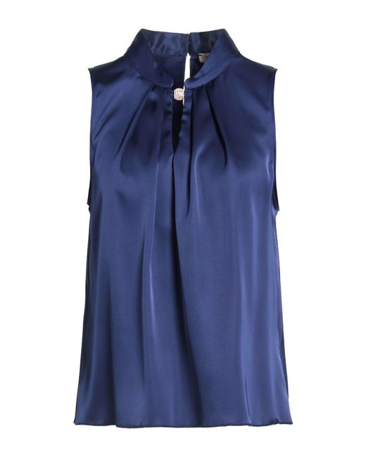 Rinascimento Blue Top Polyester, Elastane