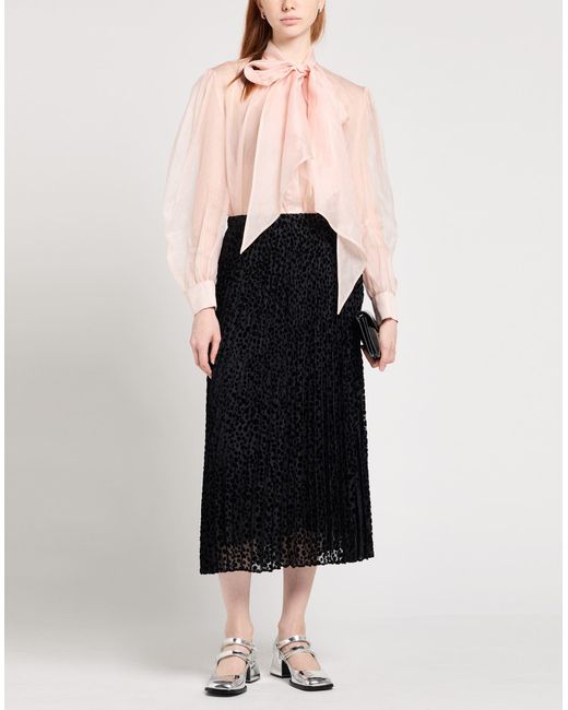 Emporio Armani Black Midi Skirt