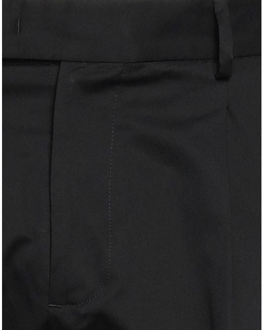 Low Brand Black Pants Cotton, Elastane for men