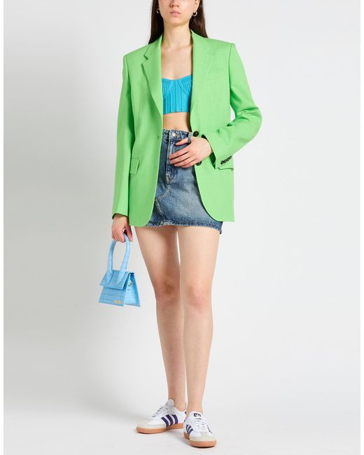 MSGM Green Blazer