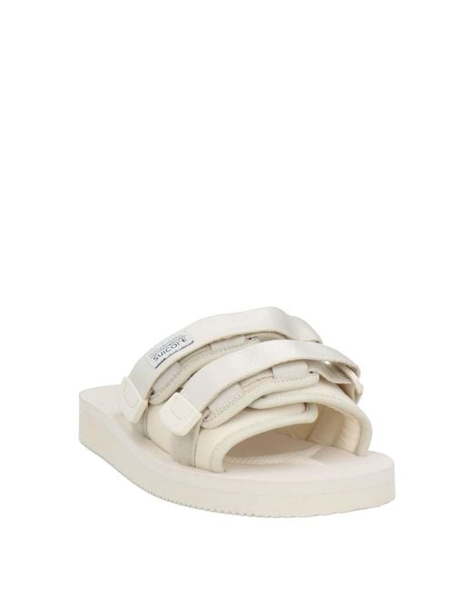 Suicoke White Sandals
