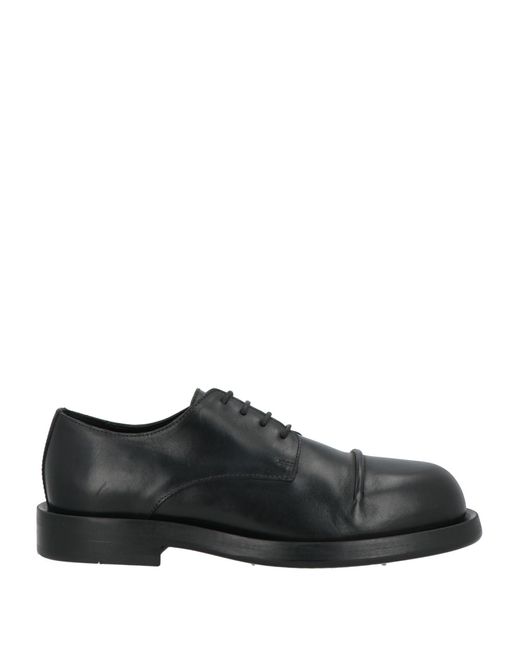 Ann Demeulemeester Black Lace-Up Shoes Leather
