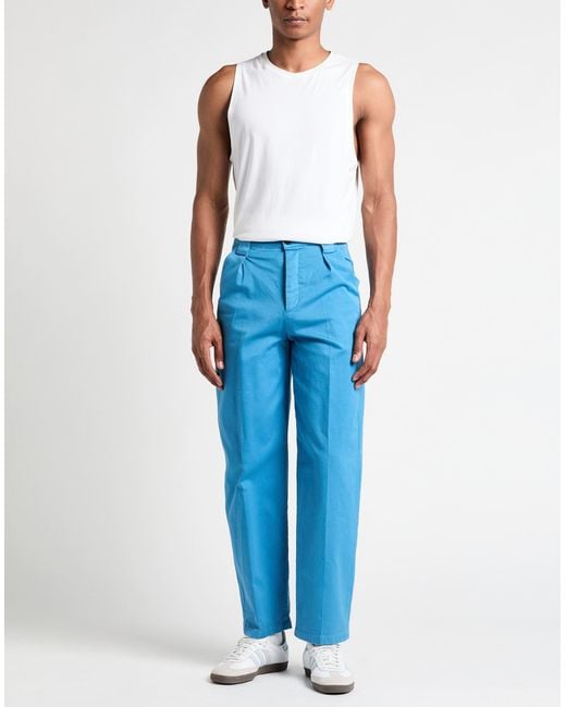 Department 5 Blue Trouser for men