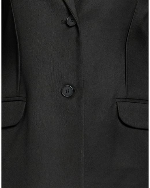 THE GARMENT Black Blazer Polyester, Viscose, Elastane