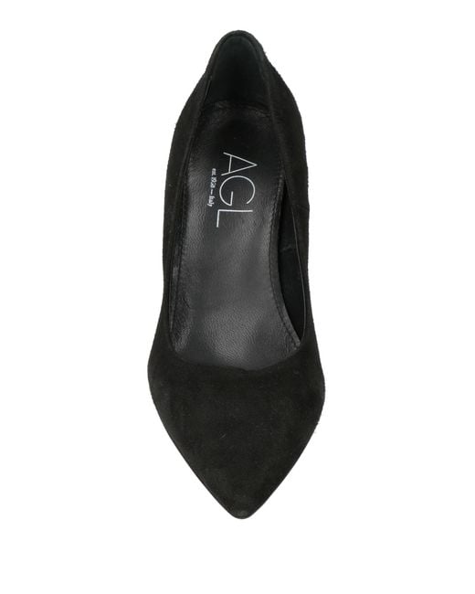 Agl Attilio Giusti Leombruni Black Pumps Leather