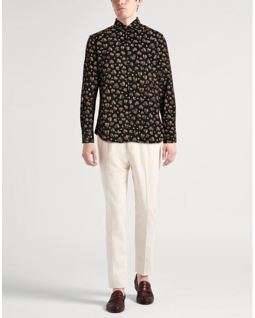 Bagutta Black Shirts for men