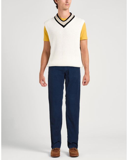 Harmont & Blaine Blue Pants Cotton, Elastane for men