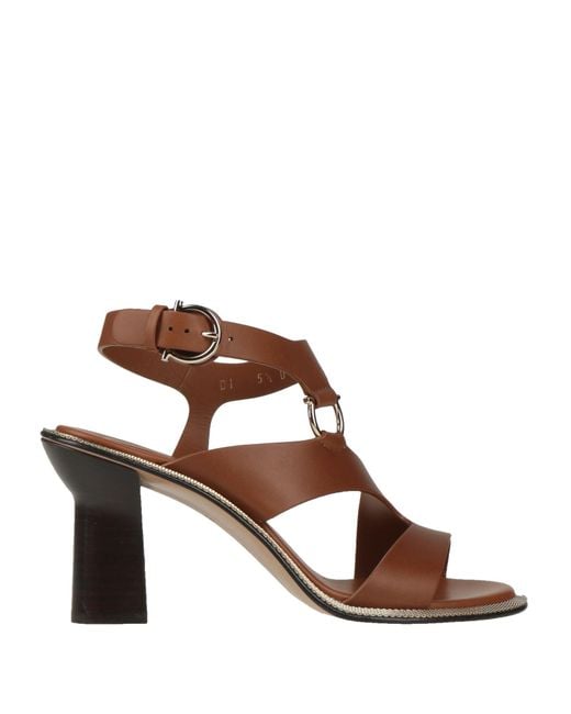 Ferragamo Brown Sandale