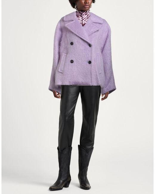 Abrigo Il Cappottino de color Purple