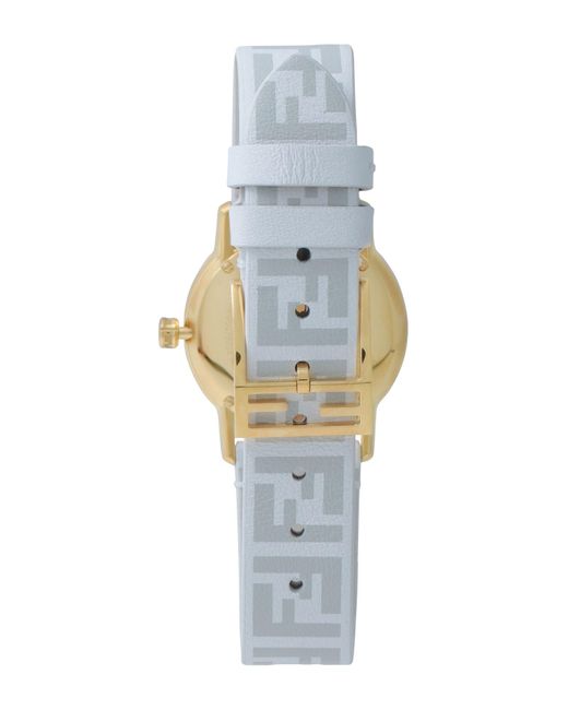 Reloj de pulsera Fendi de color White
