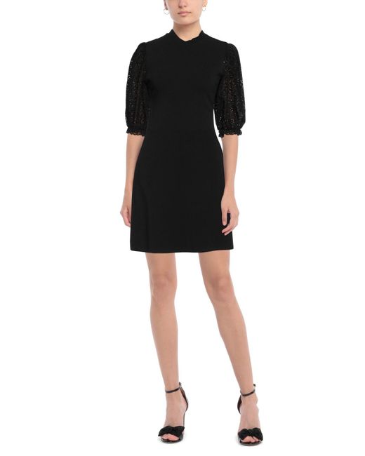 Maje Black Mini Dress
