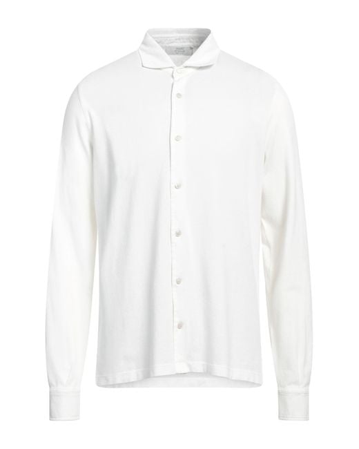 Mauro Ottaviani White Shirt for men
