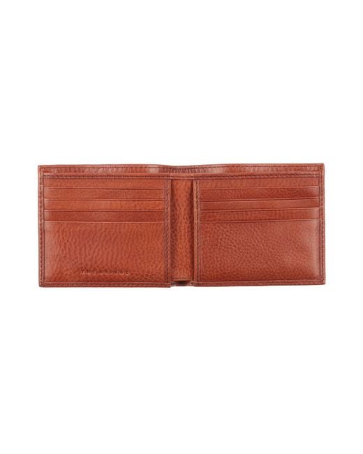 The Bridge Red Wallet for men