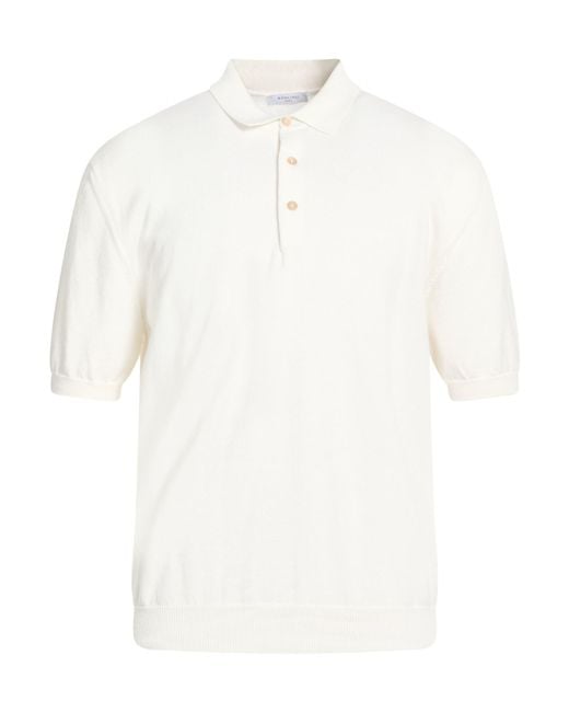 Boglioli White Polo Shirts for men