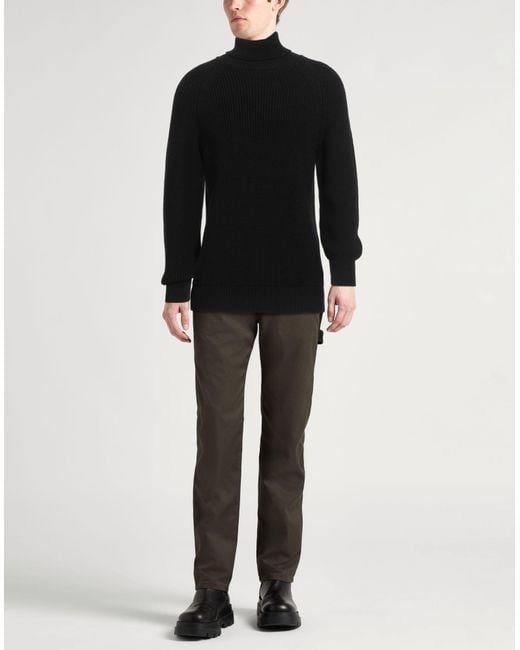 Lardini Black Turtleneck for men